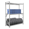 Стеллаж MS Pro 200/90x40/3 яруса